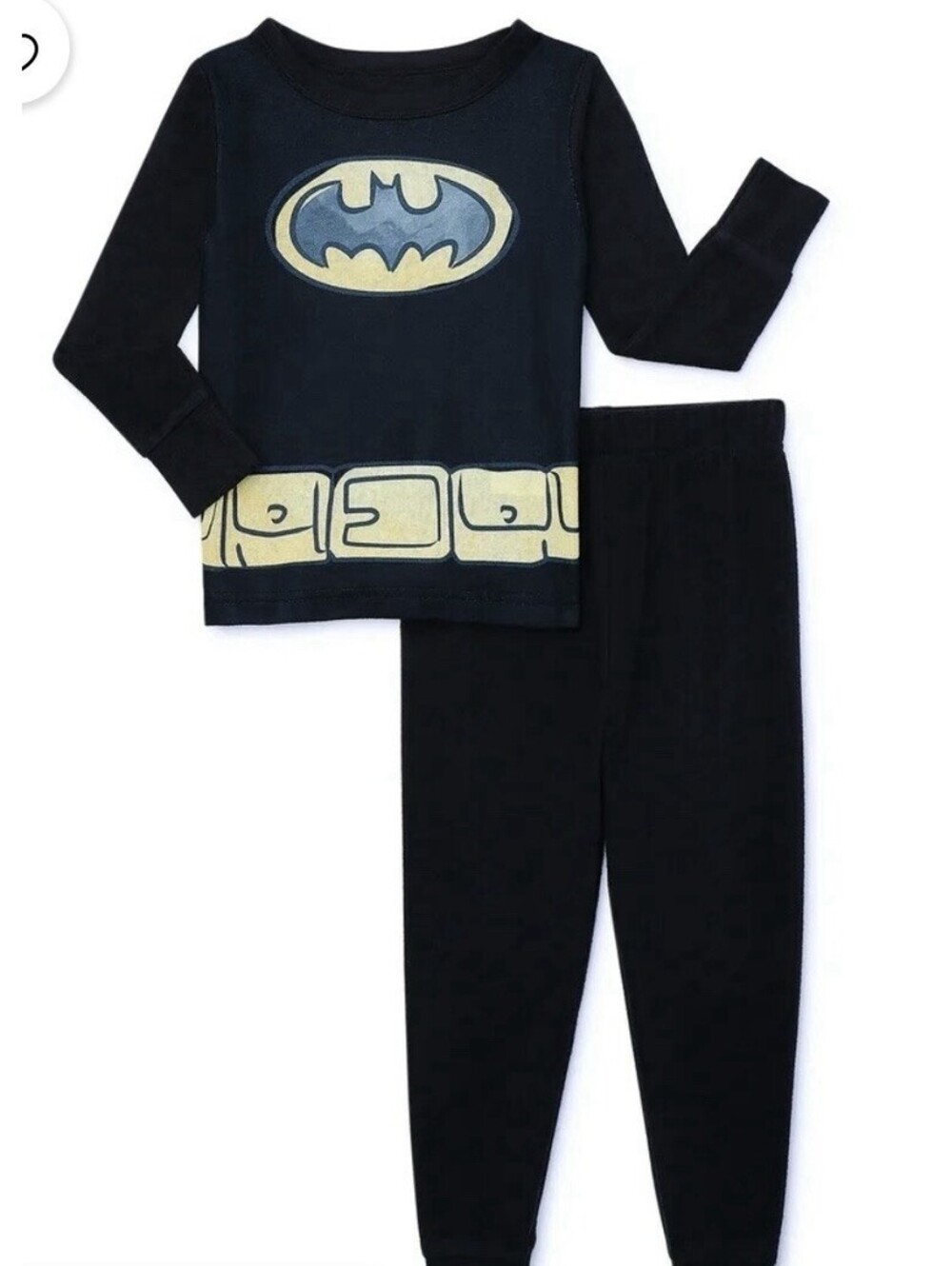 Batman Toddler Cosplay Sleepwear Set, 2-Piece Size 18M